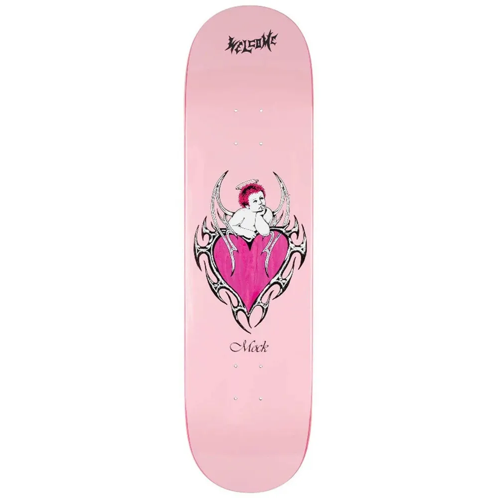 Welcome Cupid On Island Pink 8.38 Skateboard Deck
