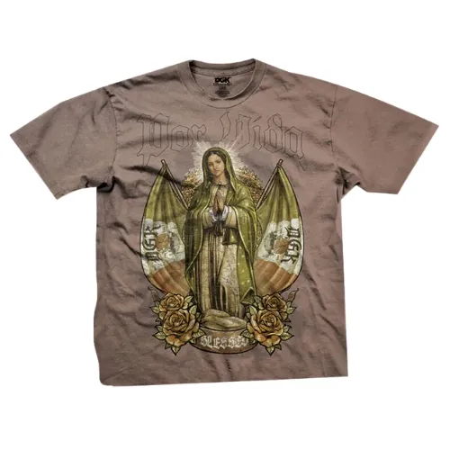 DGK Para Todos Wheat Boxy Fit T-Shirt [Size: L]