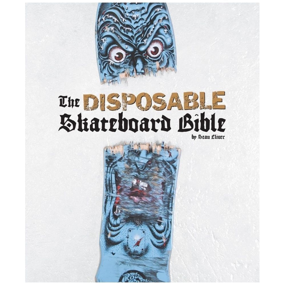 Disposable Skateboard Bible 10 Year Anniversary Book Slightly Scuffed