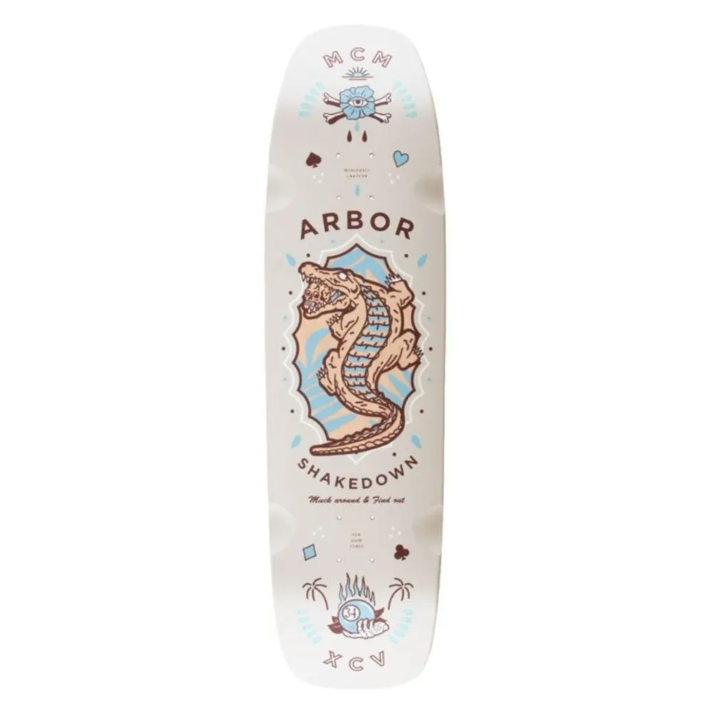 Arbor Shakedown Deathroll Performance 9.0 Skateboard Deck