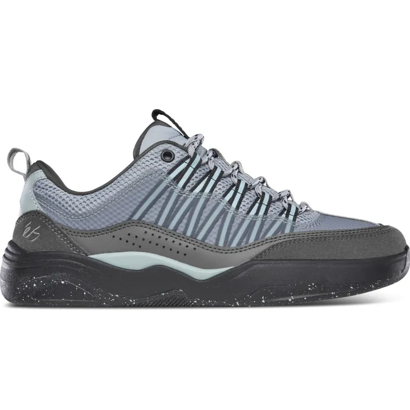 Es Imprint Grey Black Blue Mens Skate Shoes [Size: US 10]