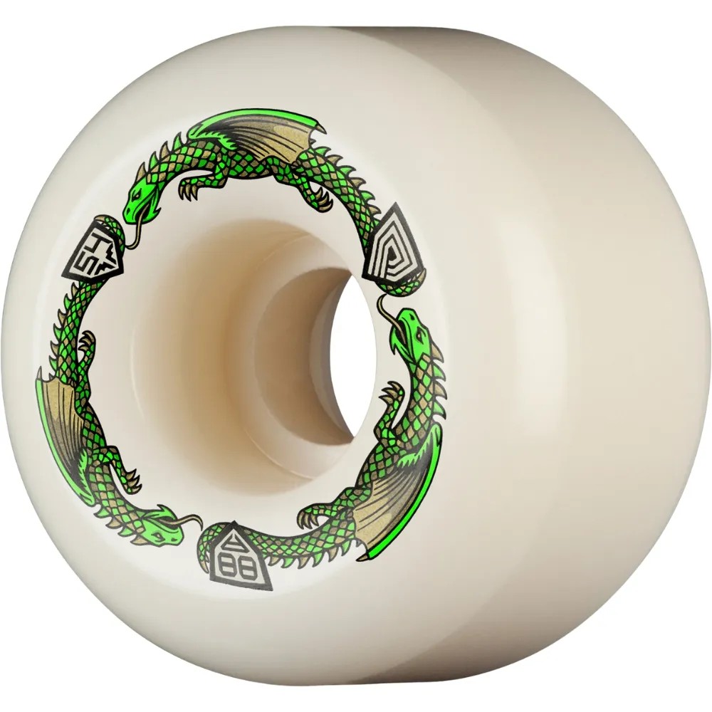 Powell Peralta Dragons Symmetrical 88A 54mm x 39mm Skateboard Wheels
