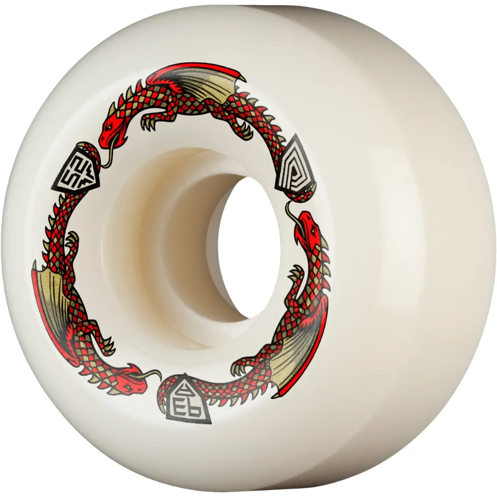 Powell Peralta Dragons Symmetrical 93A 52mm x 30mm Skateboard Wheels