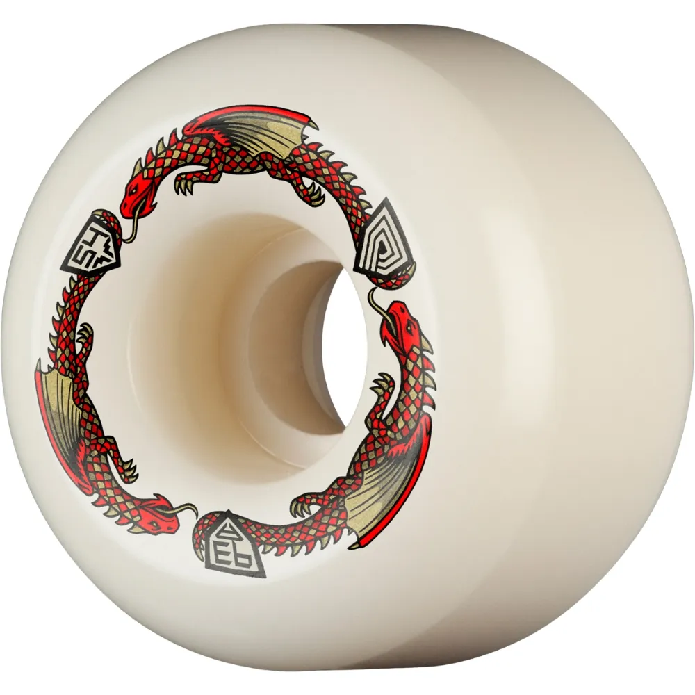 Powell Peralta Dragons Symmetrical 93A 54mm x 39mm Skateboard Wheels