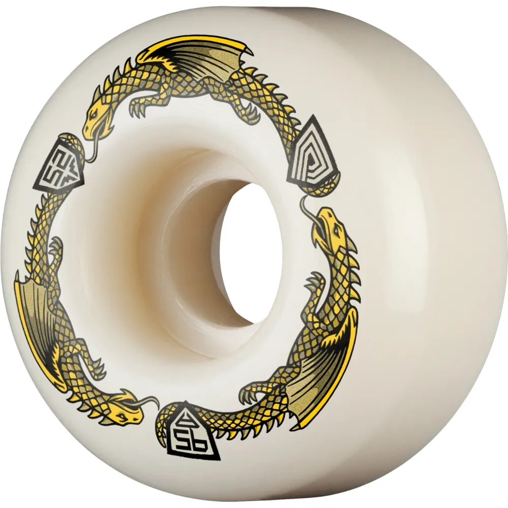 Powell Peralta Dragons Symmetrical 95A 52mm x 31mm Skateboard Wheels