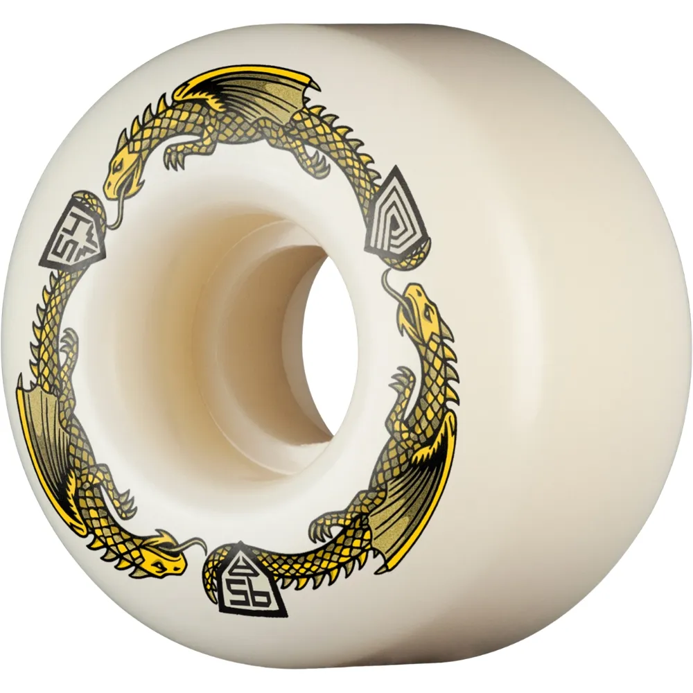 Powell Peralta Dragons Symmetrical 95A 54mm x 34mm Skateboard Wheels