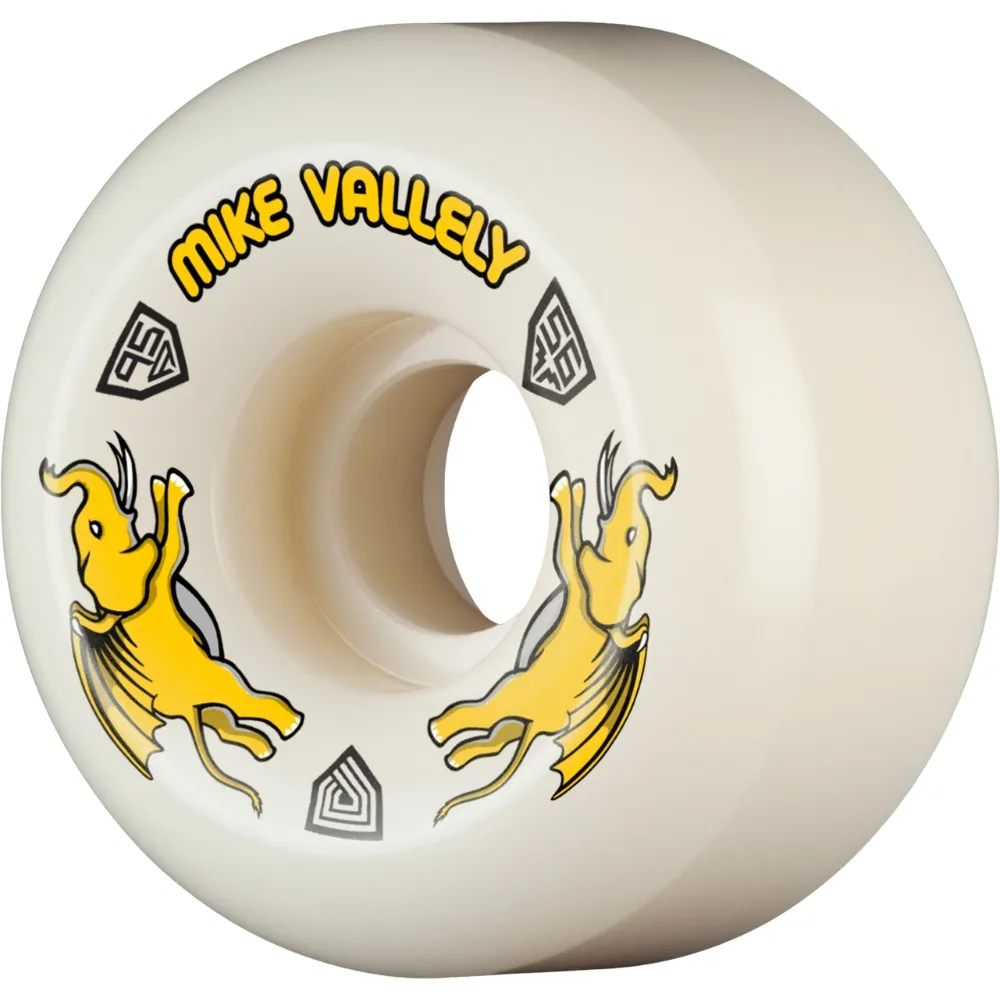 Powell Peralta Dragons Symmetrical Mike Vallely 95A 56mm x 36mm Skateboard Wheels