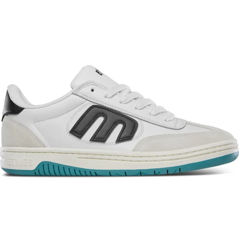 Etnies Locut White Black Green Mens Skate Shoes [Size: US 9]