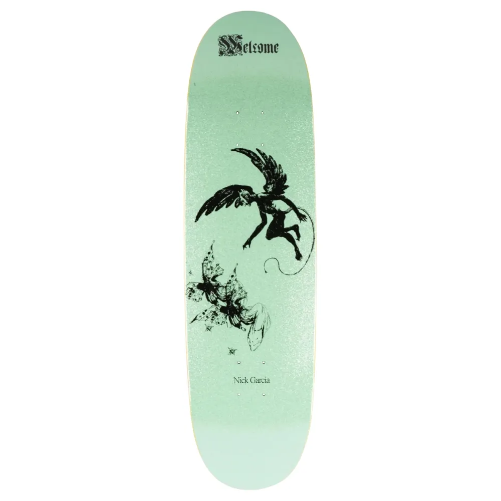 Welcome Paradox On Son Of Boline Mint Glitter 8.8 Skateboard Deck