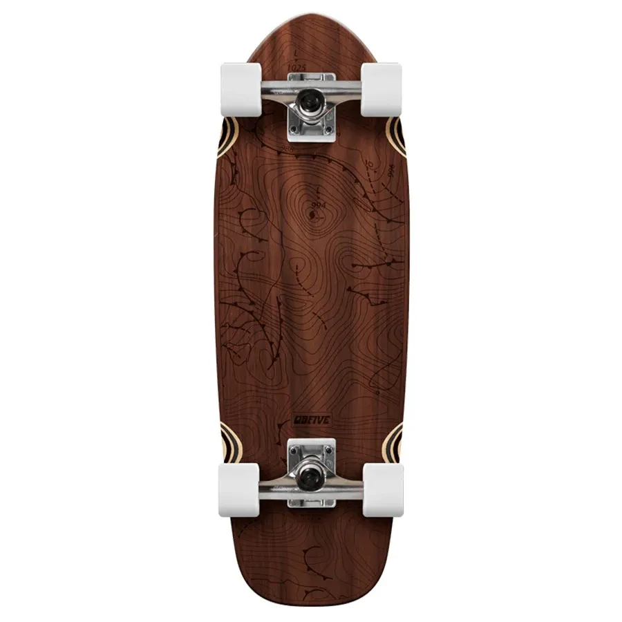 Obfive Code Red Big 31 Cruiser Skateboard