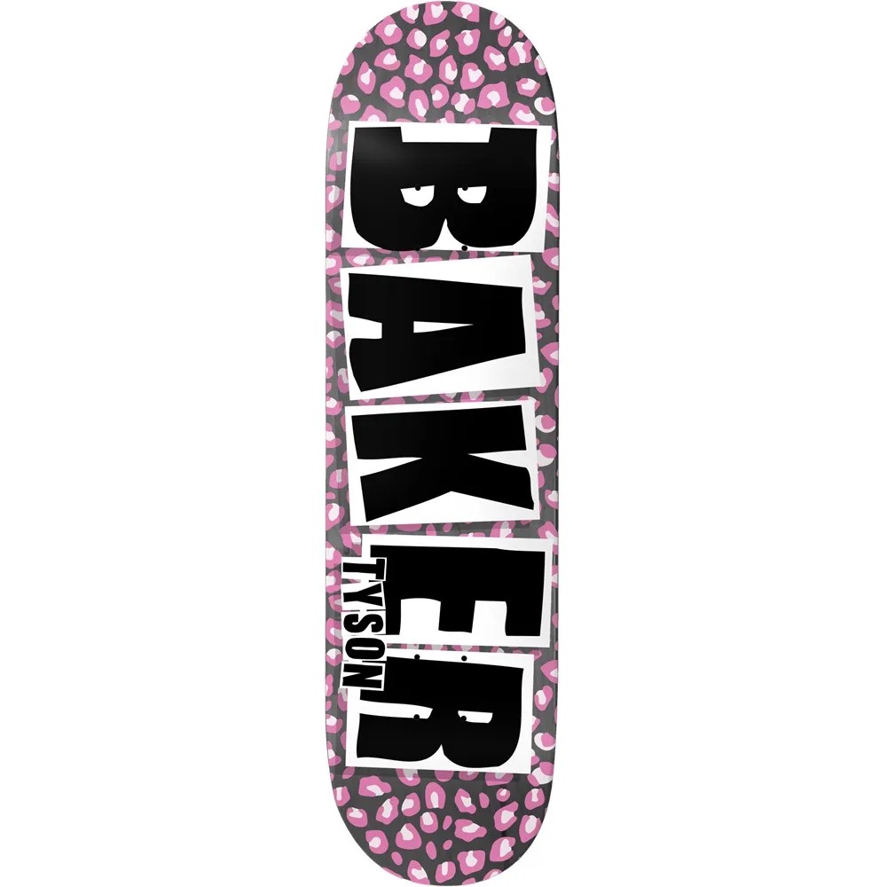 Baker Tyson Brand Logo Hot Cheetah 8.25 Skateboard Deck