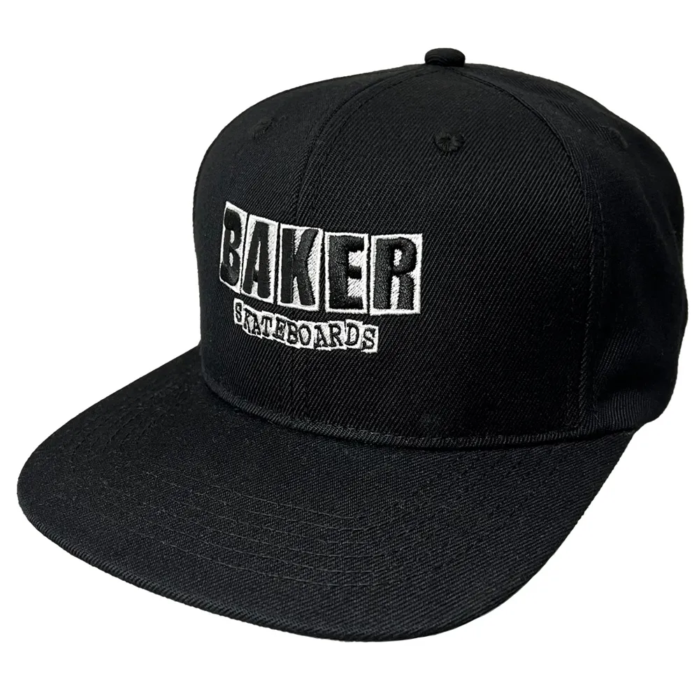 Baker Classic Logo Black Snapback Hat