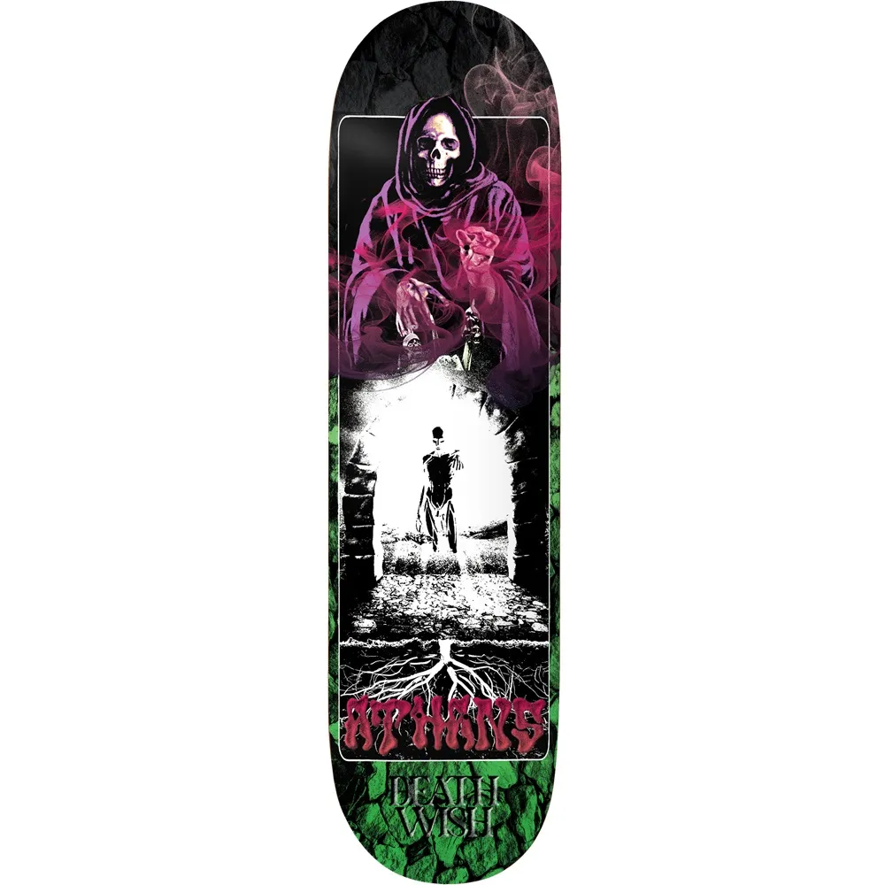 Deathwish Chris Athans Folklore 8.38 Skateboard Deck