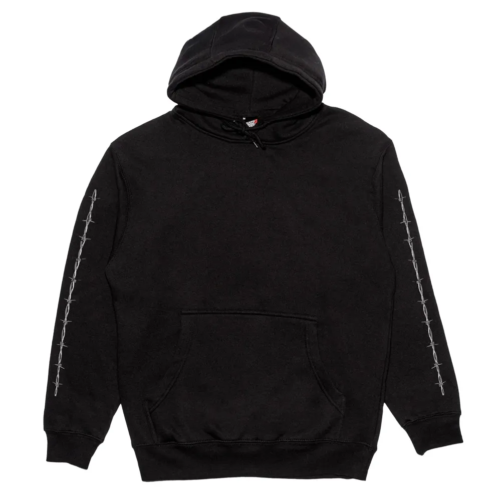 Deathwish Barbed Black Hoodie [Size: M]