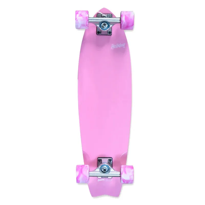 Holiday Cosmic Crush Pink 28 Cruiser Skateboard