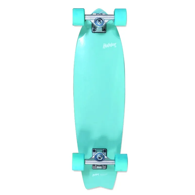 Holiday Cosmic Crush Teal 28 Cruiser Skateboard