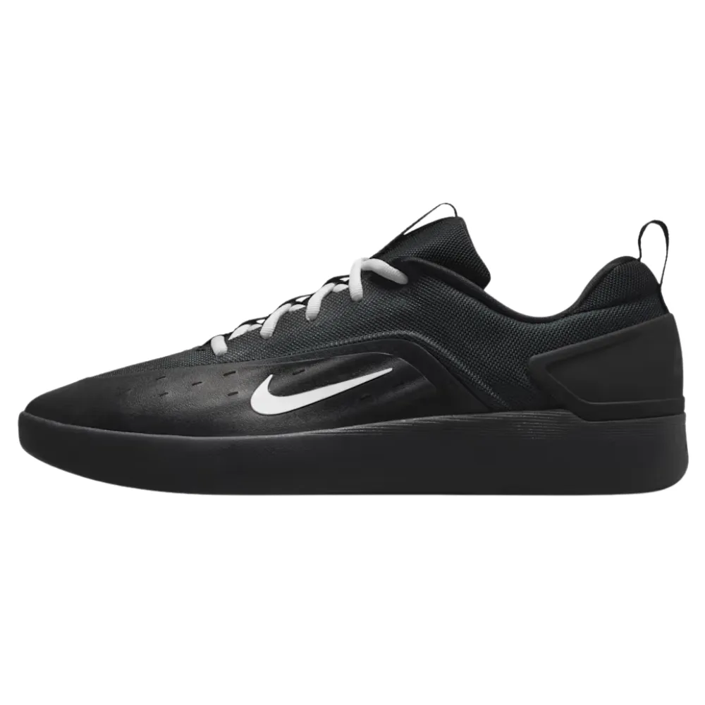 Nike SB Zoom Nyjah 4 Black White Mens Skate Shoes [Size: US 9]