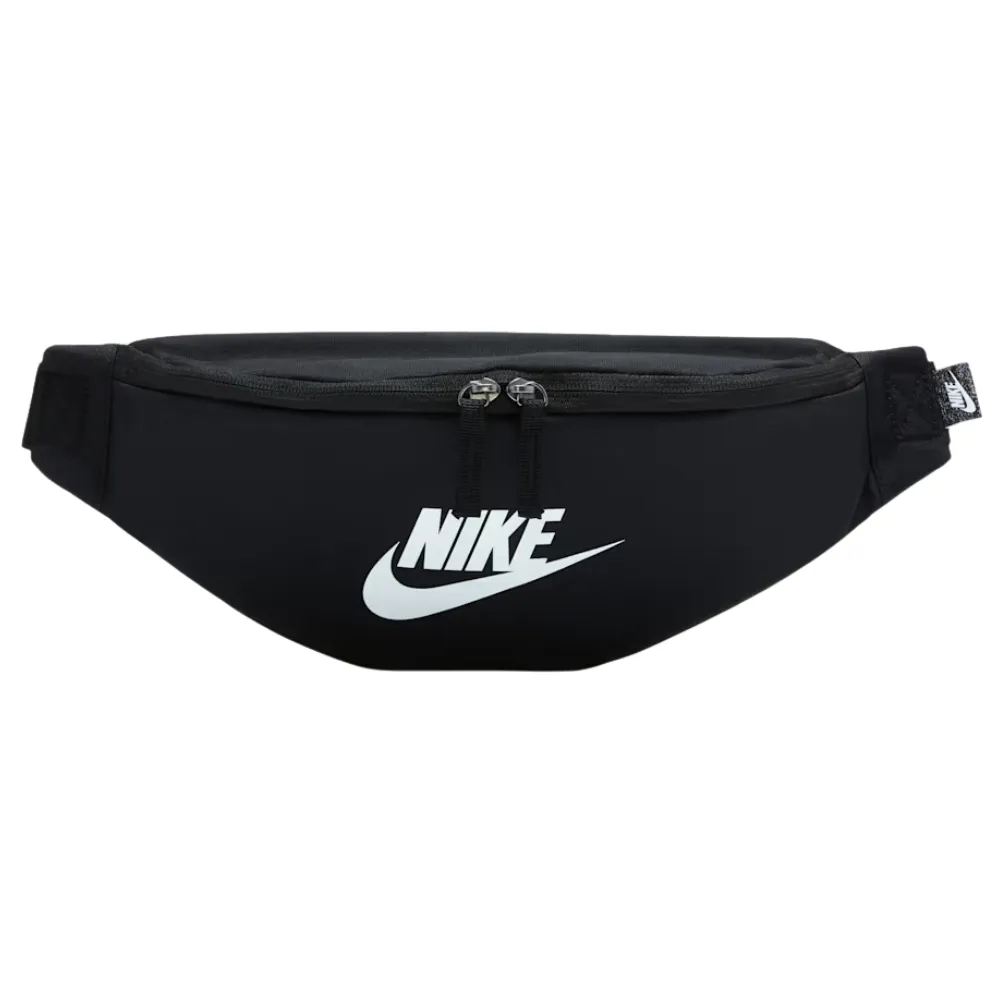 Nike Heritage Black White Waist Bag