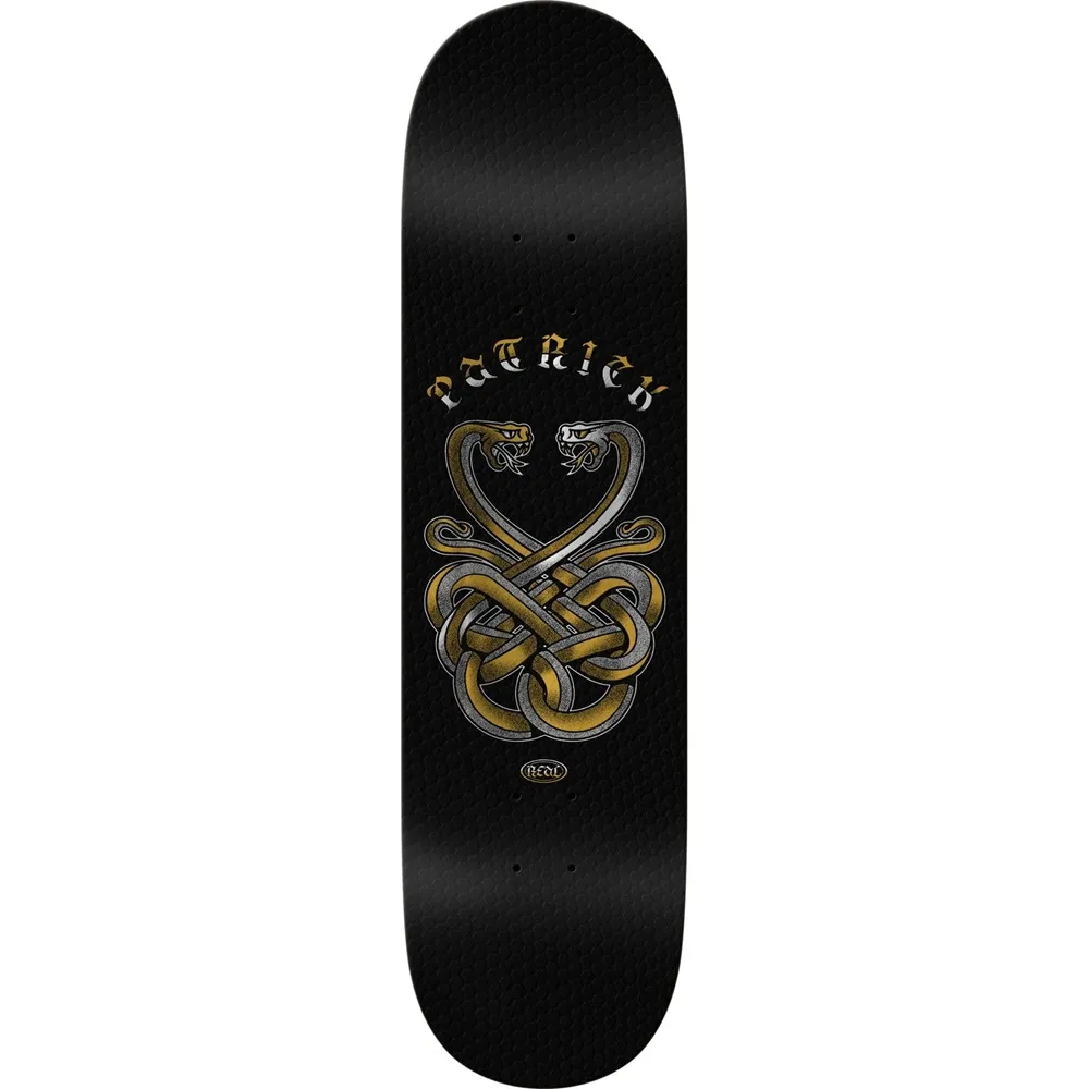 Real Praman Fight Full SE Black 8.38 Skateboard Deck