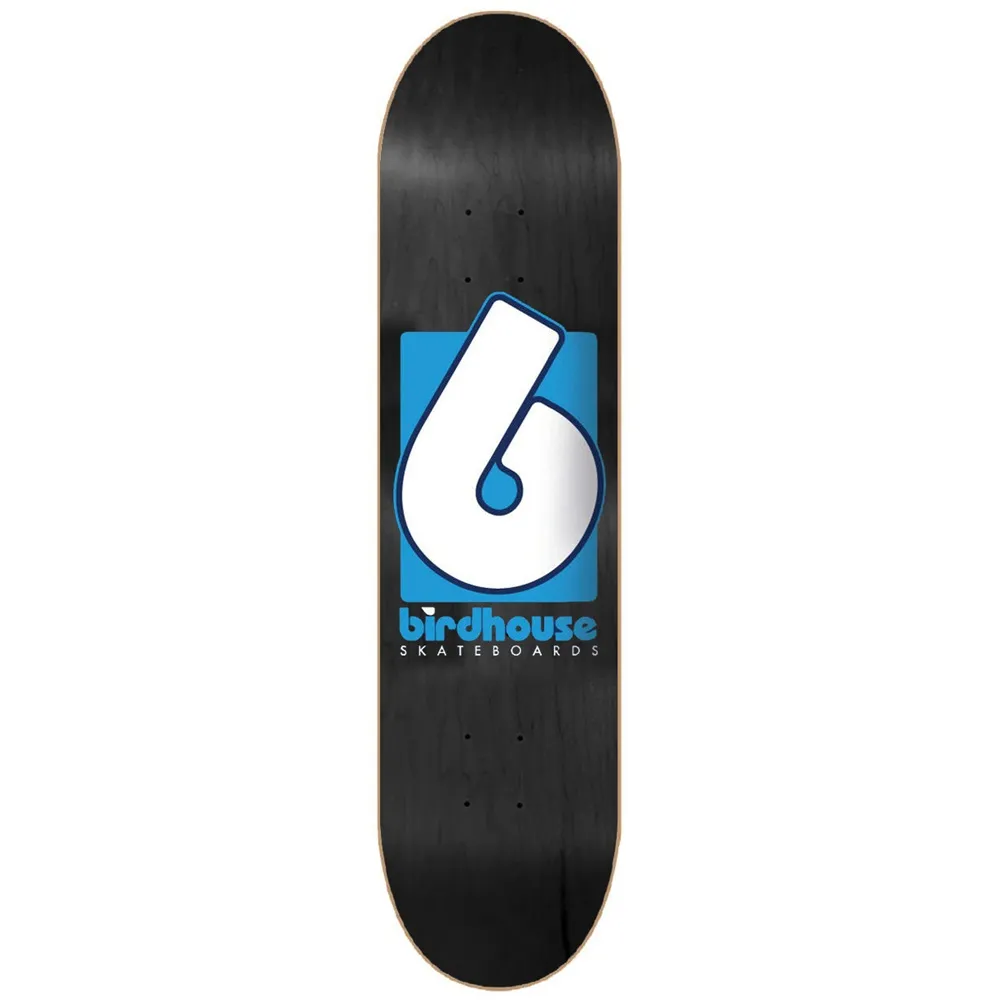 Birdhouse PP B Logo Black Blue 8.0 Skateboard Deck