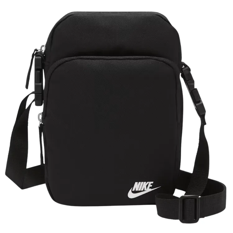 Nike Heritage Recycled Cross Body Black White Bag