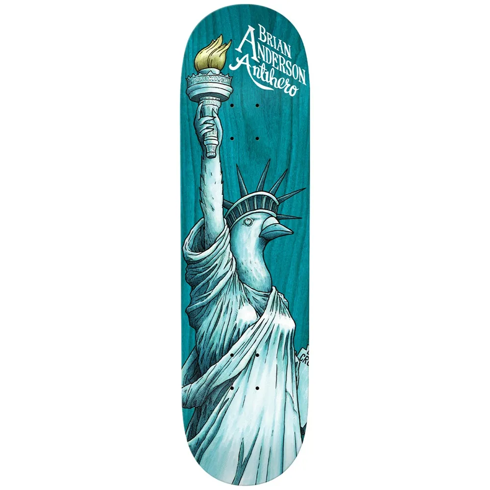 Anti Hero B.A. Libirtdy 9.0 Skateboard Deck