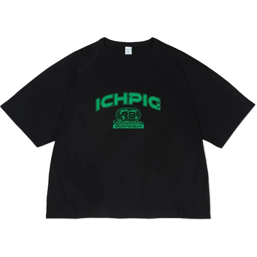 Ichpig 98 Sports Lite Black T-Shirt [Size: L]