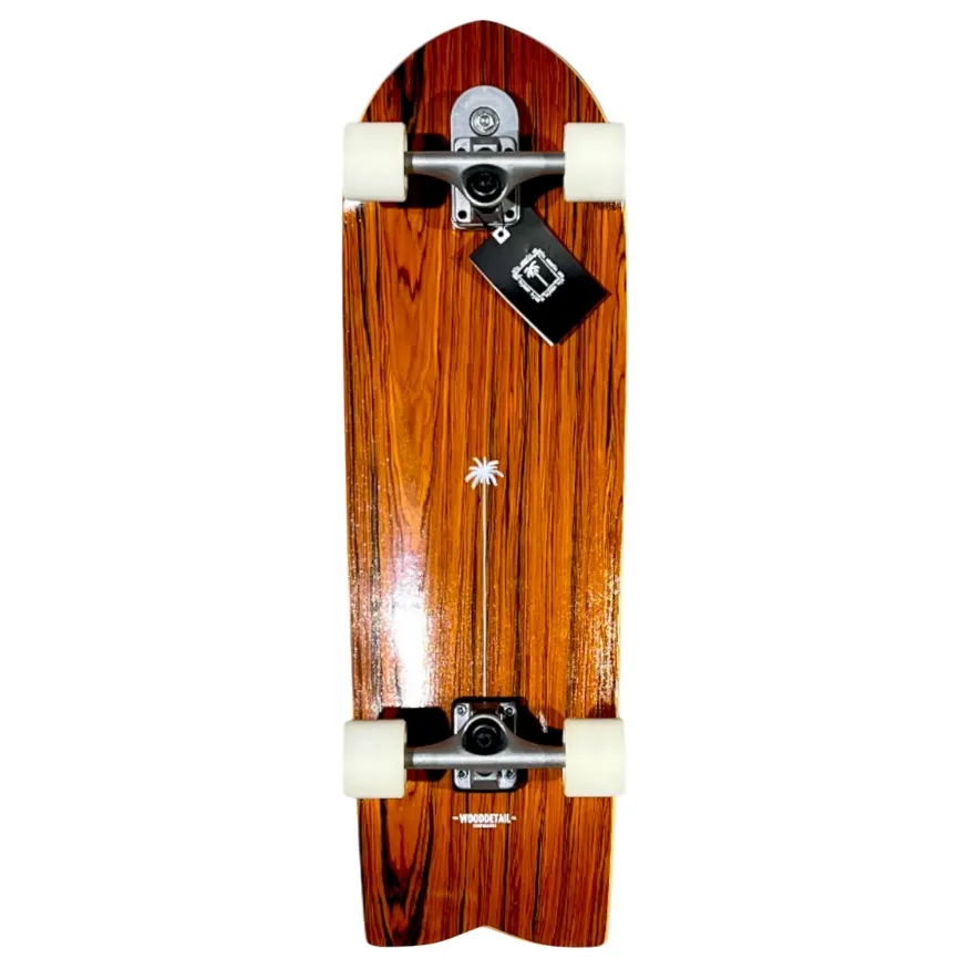 WoodDetail Medewi Palisander 33 Surfskate Skateboard