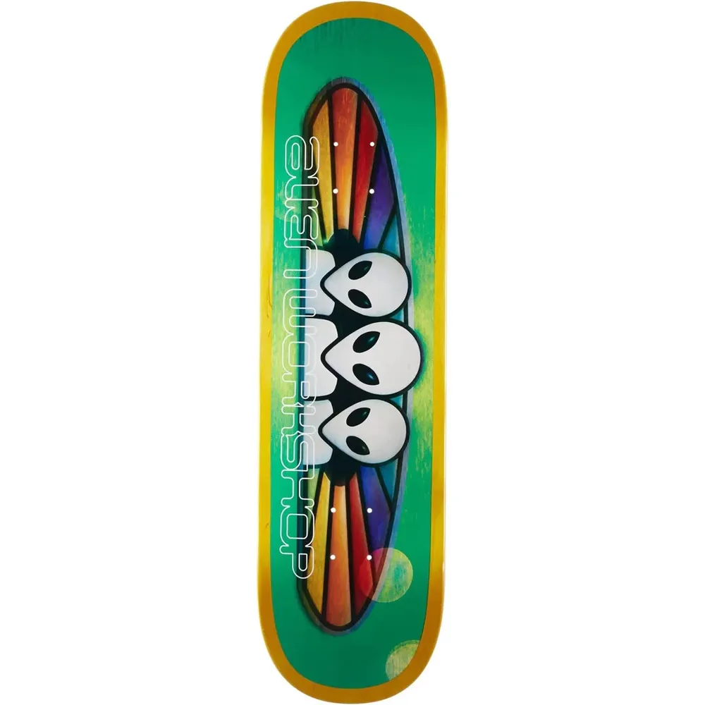 Alien Workshop Spectrum VHS Green 8.5 Skateboard Deck
