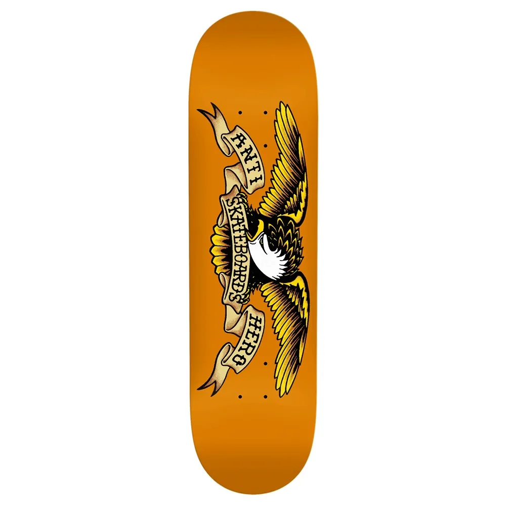 Anti Hero DBX Eagle Orange 8.75 Skateboard Deck