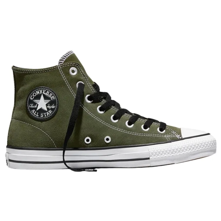 Converse Chuck Taylor All Star Pro Suede High Top Good Natured Black White Shoes [Size: US 9]