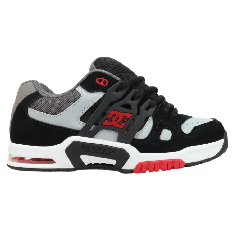 DC AT 2 Black Grey Red Mens Skate Shoes [Size: US 9]