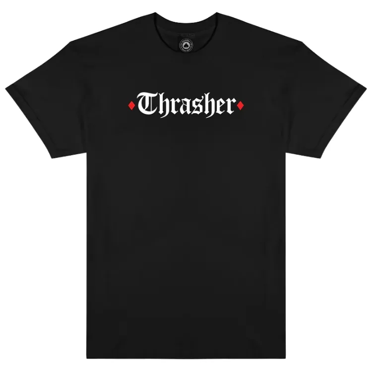Thrasher X Spitfire The End Oath Black T-Shirt [Size: M]