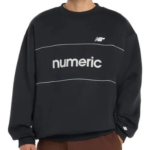 New Balance Numeric Team Black Crew Jumper [Size: M]