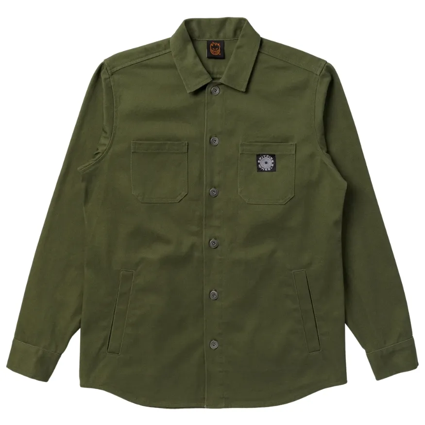 Spitfire Classic 87 Swirl Olive Jacket [Size: L]