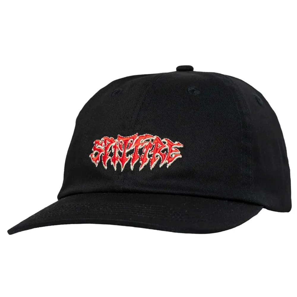 Spitfire Lil Demon Script Black Red Cream Hat