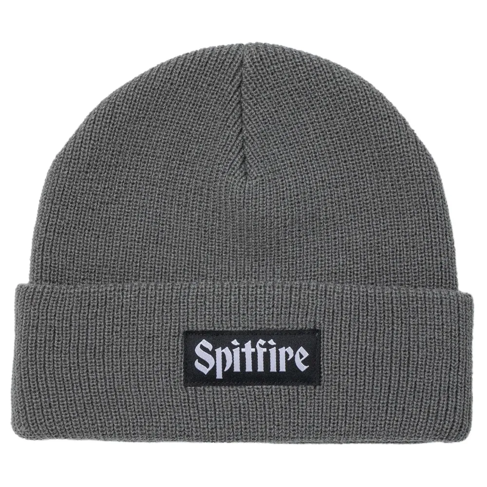 Spitfire Molotov Script Charcoal Beanie