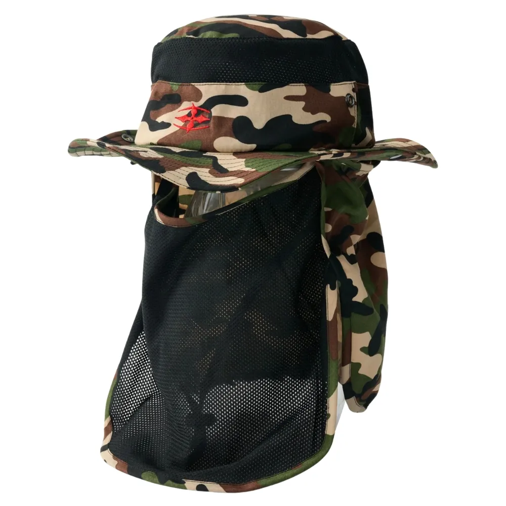 Ritual Vision Wide Brim Convertible Military Green Hat