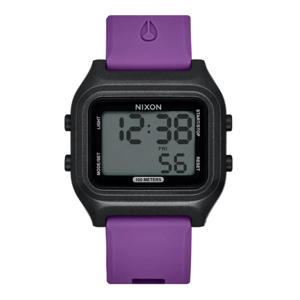 Nixon Ripper Black Purple Watch