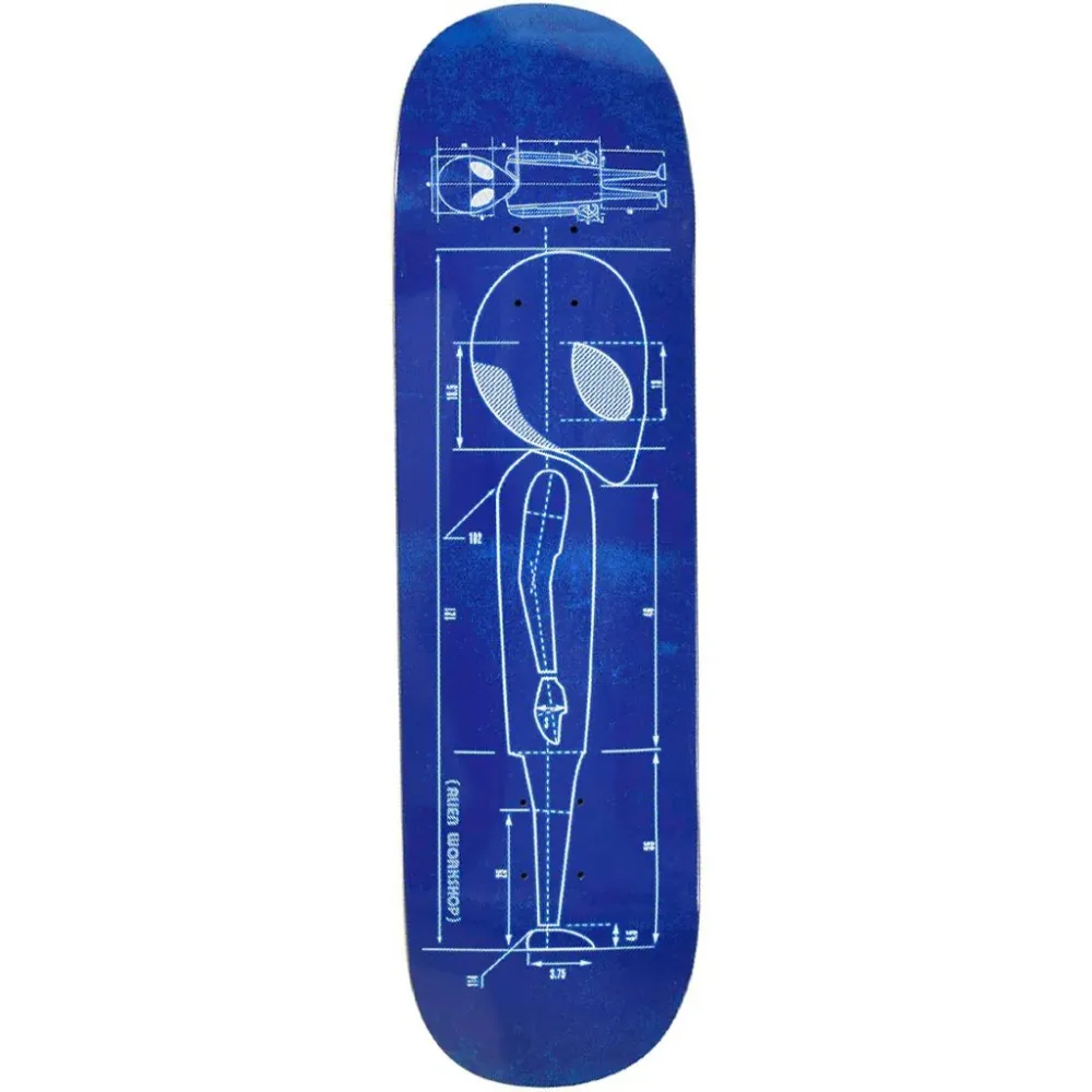Alien Workshop Blueprint 8.75 Skateboard Deck