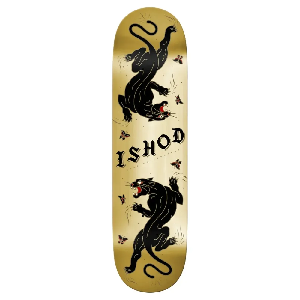 Real DBX Catscratch Ishod Twin 8.25 Skateboard Deck