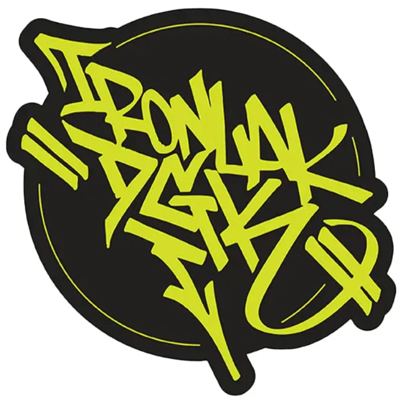Dgk X Ironlak Hands Off Skateboard Sticker