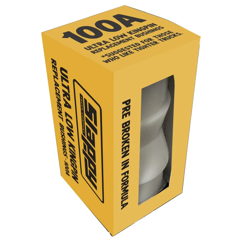 Slappy Ultra Low White 100A Skateboard Bushings