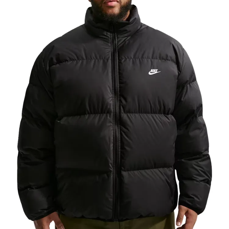 Nike SB Sportswear Club Therma Fit Black White Puffer Jacket [Size: M]