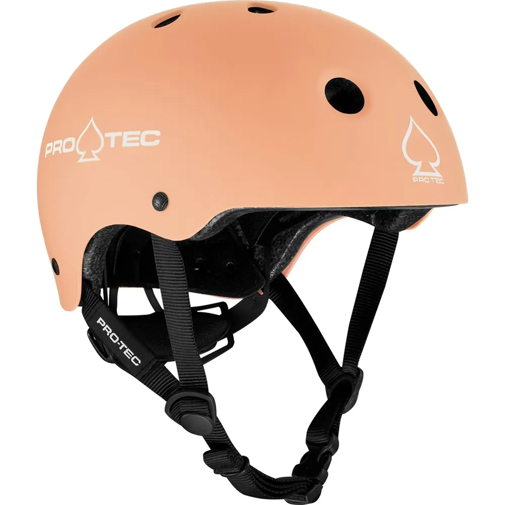 Protec Classic Junior Fit Certified Matte Peach Youth Helmet [Size: Youth S]