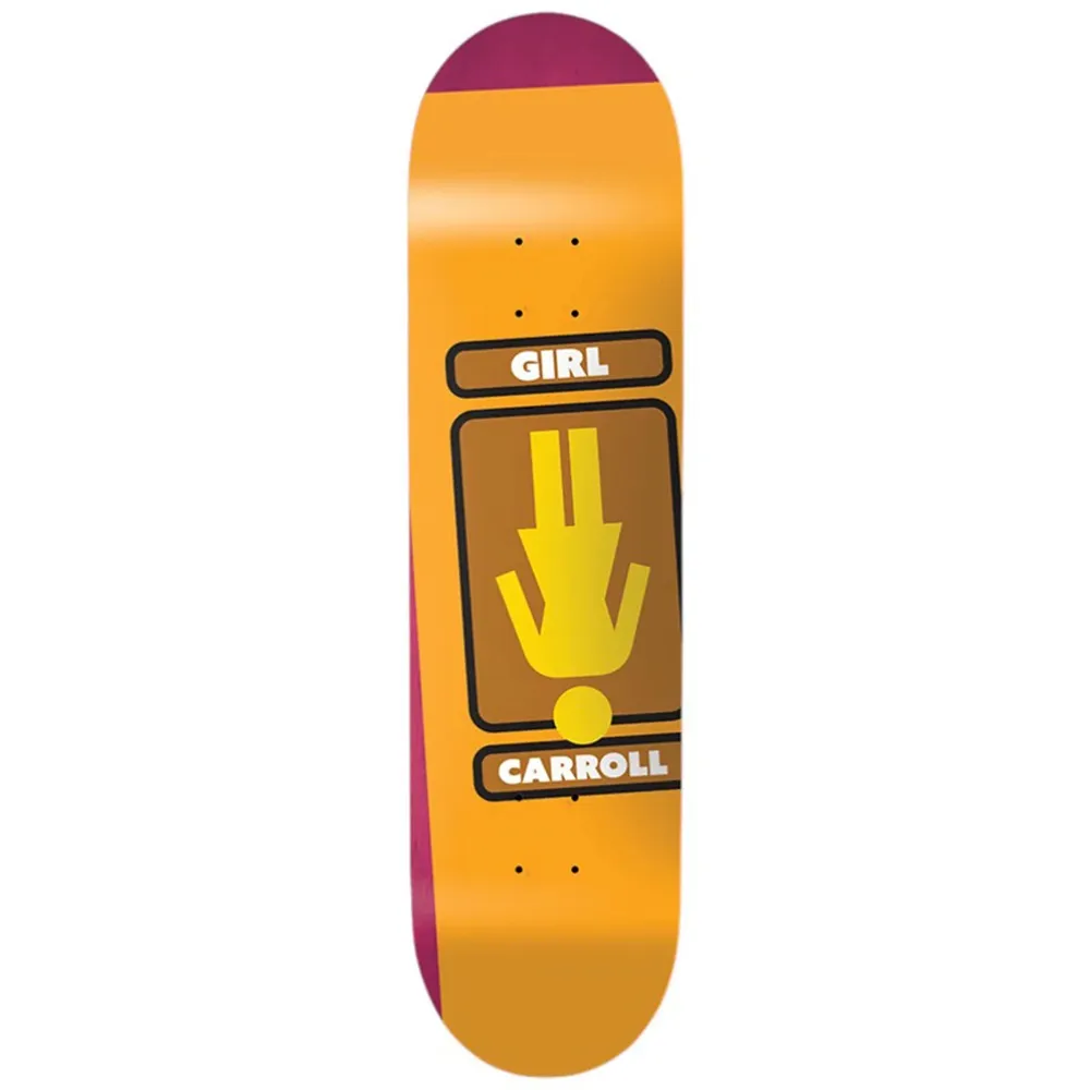Girl Oops Mike Carroll 8.25 Skateboard Deck