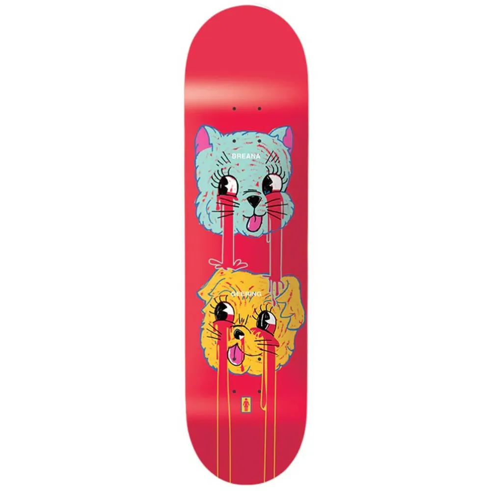 Girl Blood Bath Breana Geering 8.5 Skateboard Deck