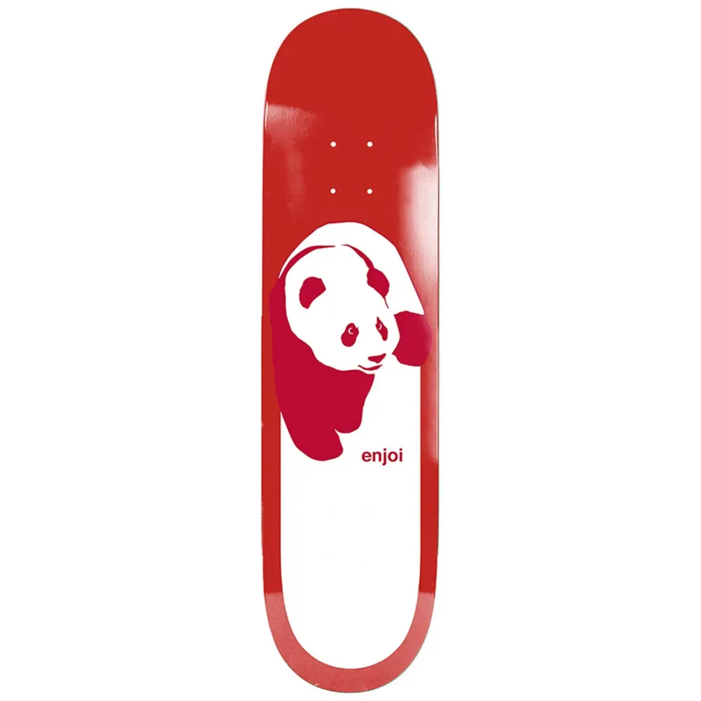 Enjoi Classic Panda Red 9.0 Skateboard Deck