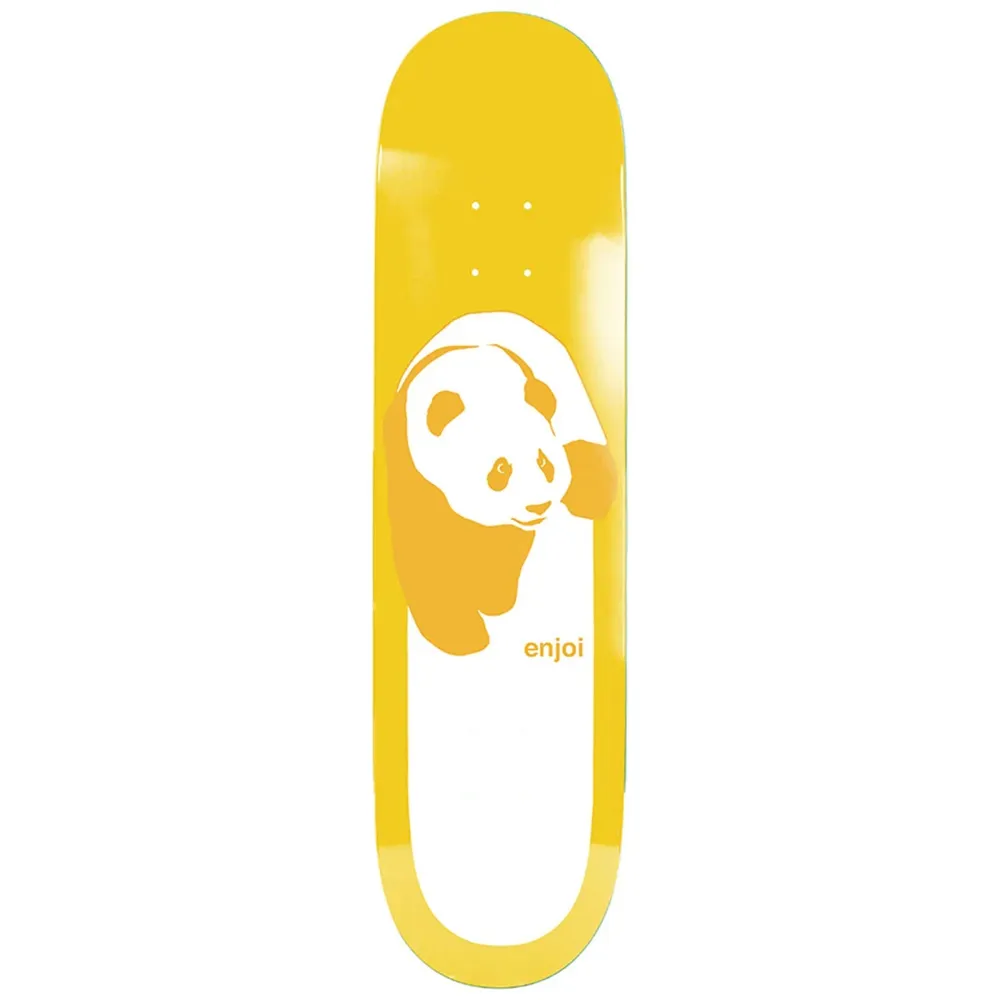 Enjoi Classic Panda Gold 8.25 Skateboard Deck