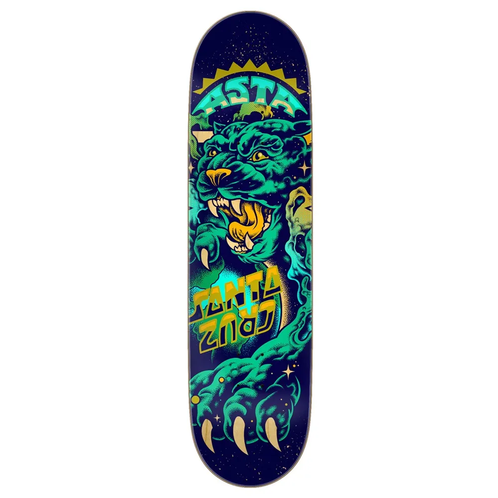 Santa Cruz Asta Space Cat Twin Pro 8.2 Skateboard Deck